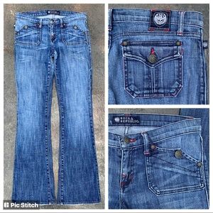 ROCK & REPUBLIC-Low Waist—Boot Cut